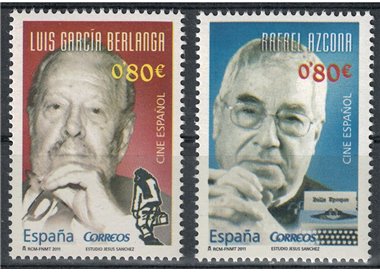 SPAGNA 2011 Cinema spagnolo 2v MNH**