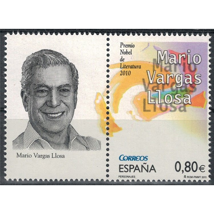 SPAGNA 2011 Mario Vargas Llosa MNH**
