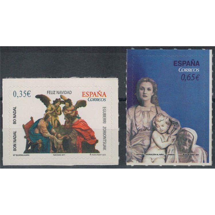 SPAIN 2011 Christmas 2v MNH**