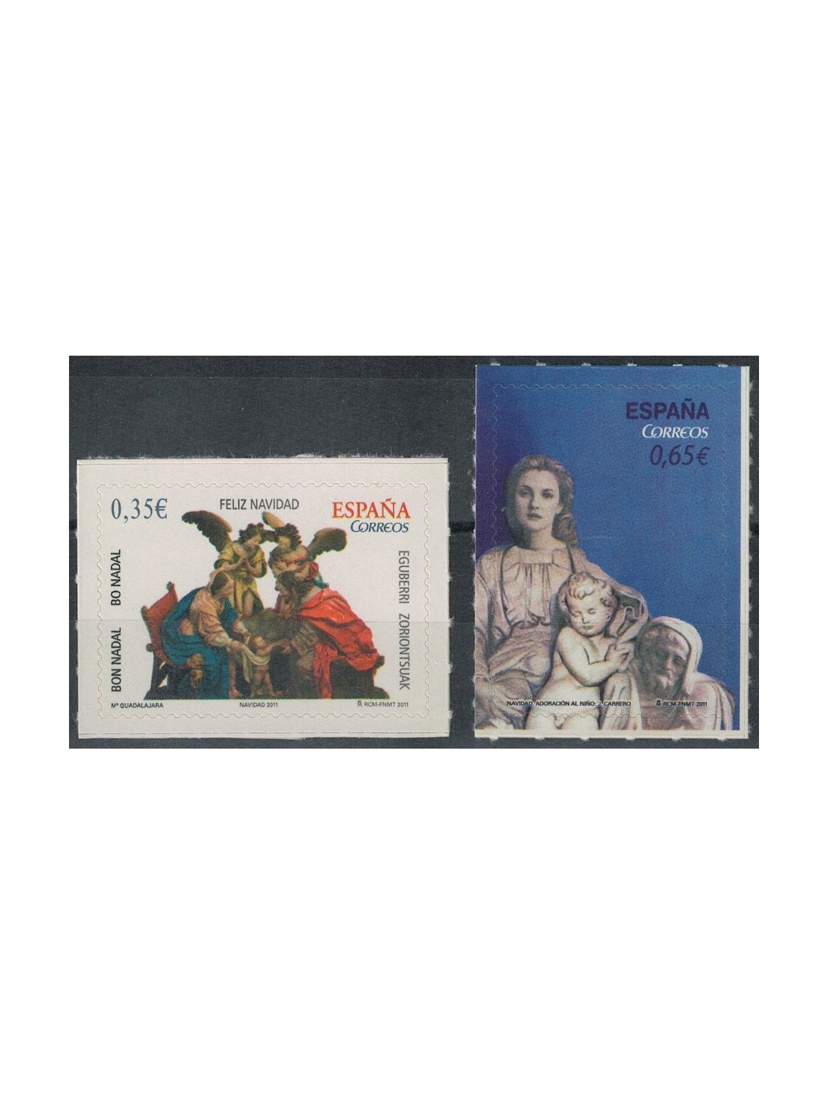 SPAIN 2011 Christmas 2v MNH**