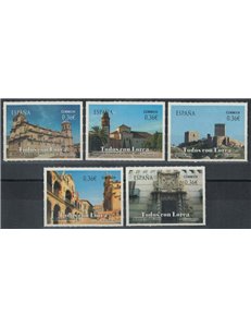 SPAGNA 2012 Monumenti, Lorca 5v MNH**