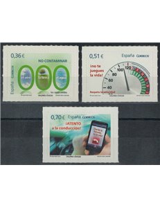 SPAGNA 2012 Valori civici 3v MNH**