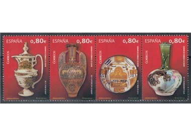 SPAIN 2011 Ceramics, 2nd series 4v MNH**