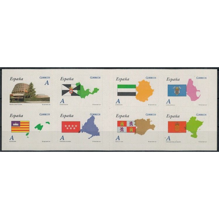 SPAGNA 2011 Autonomie locali LB MNH**