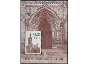 SPAIN 2010 Bilbao Cathedral s/s MNH**