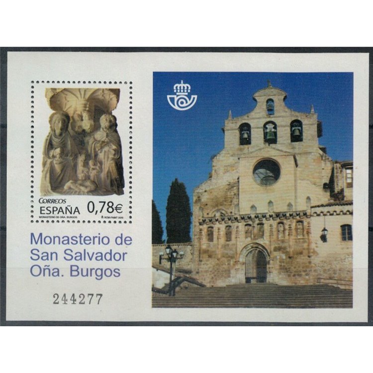 SPAIN 2010 Monastery of San Salvador s/s MNH**