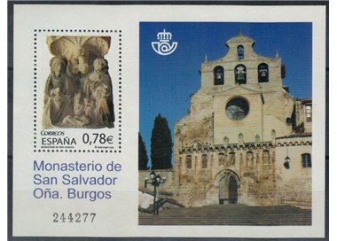 SPAIN 2010 Monastery of San Salvador s/s MNH**