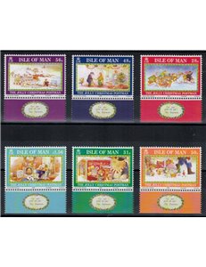 MAN 2008 Natale 6v MNH**