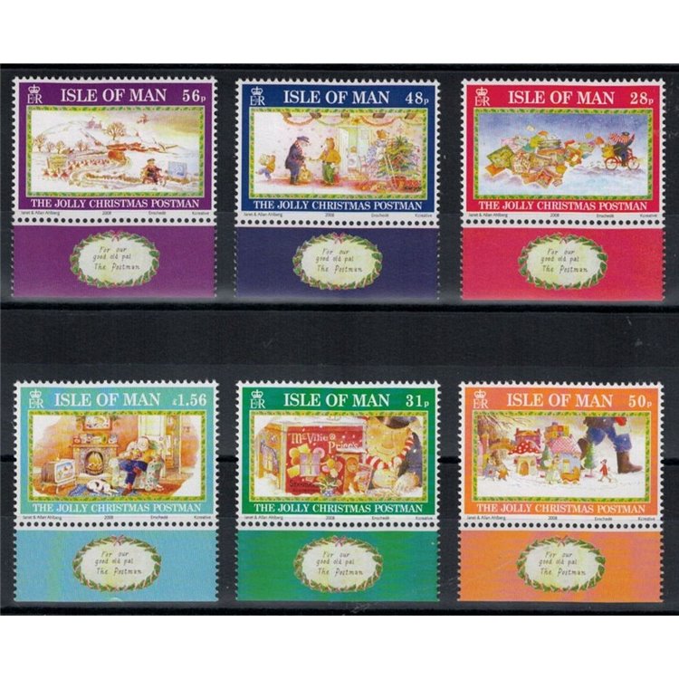 MAN 2008 Natale 6v MNH**