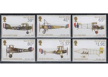 MAN 2012 Royal Flying Corps 6v MNH**