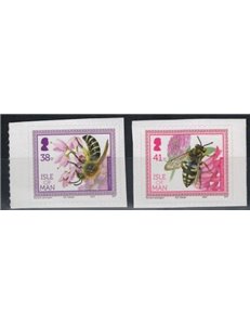 MAN 2012 Bees 2v from booklet MNH**