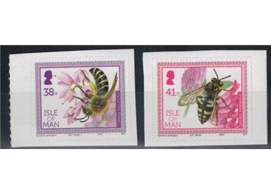 MAN 2012 Bees 2v from booklet MNH**
