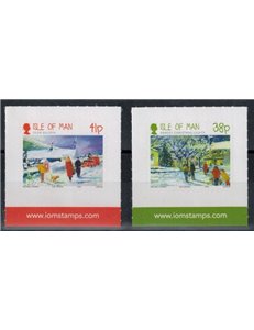 MAN 2012 Christmas 2v MNH**