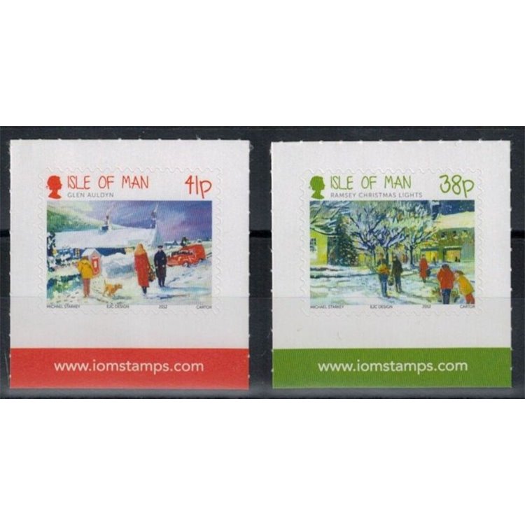 MAN 2012 Christmas 2v MNH**