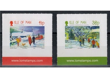 MAN 2012 Natale 2v MNH**
