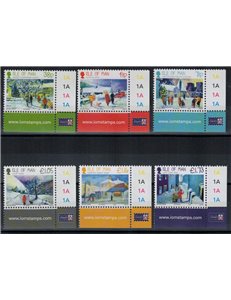 MAN 2012 Christmas 6v MNH**