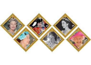 MAN 2012 Diamond jubilee Elisabetta II 6v MNH**