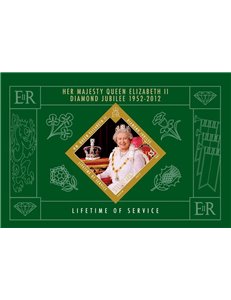 MAN 2012 Diamond Jubilee Elizabeth II s/s MNH** (BF89)