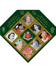 MAN 2012 Diamond jubilee Elisabetta II BF MNH** (BF88)