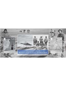 MAN 2012 Spedizione polare, Robert Falcon Scott BF MNH**