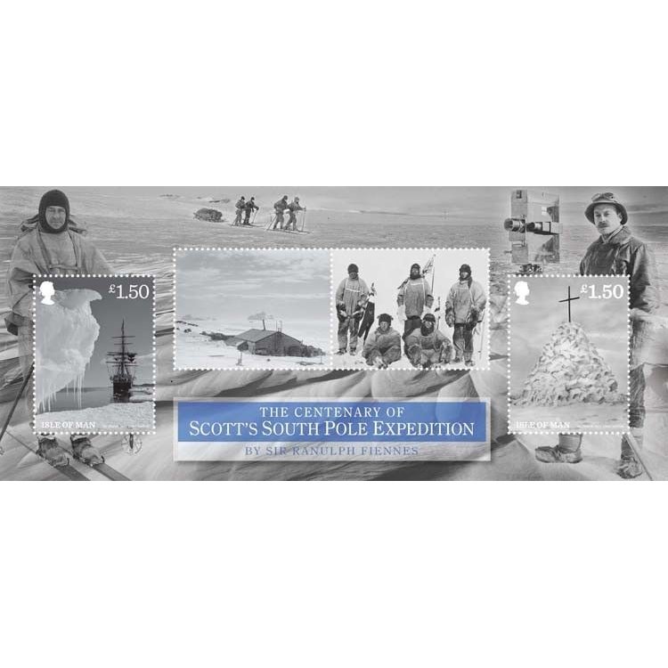 MAN 2012 Polar Expedition, Robert Falcon Scott s/s MNH**