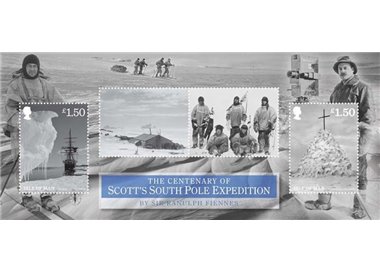 MAN 2012 Spedizione polare, Robert Falcon Scott BF MNH**