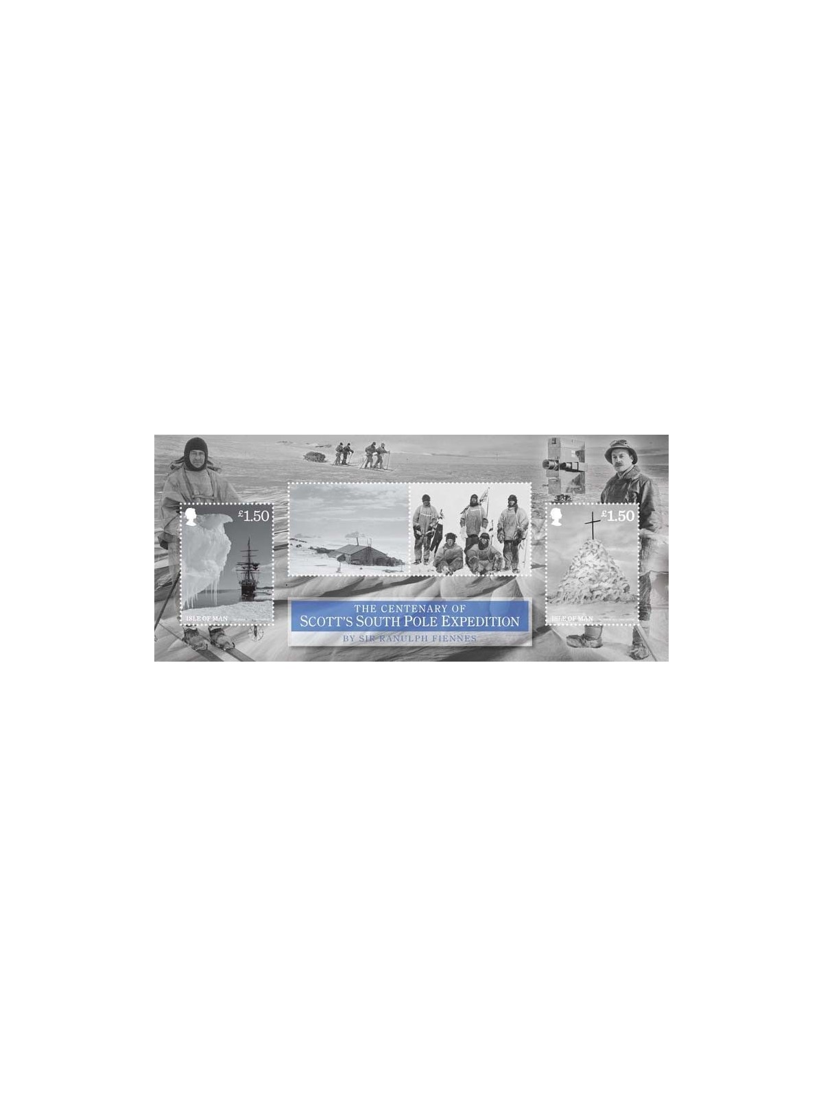 MAN 2012 Spedizione polare, Robert Falcon Scott BF MNH**