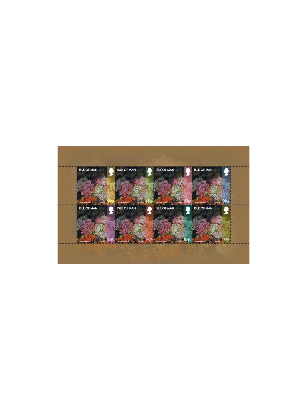 MAN 2009 Peony Festival 8v MNH**