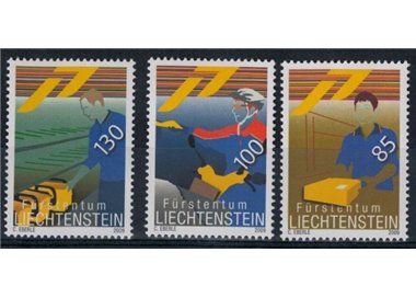 LIECHTENSTEIN 2009 Postal Anniversary 3v MNH**