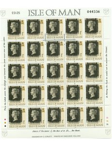 MAN 1990 Anniversario Penny Black 25v MNH**