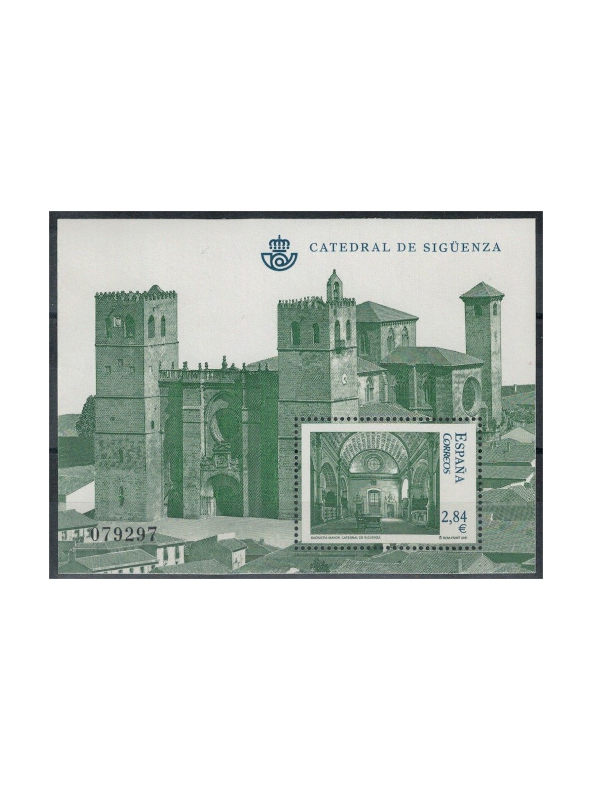 SPAIN 2011 Sigüenza Cathedral s/s MNH**