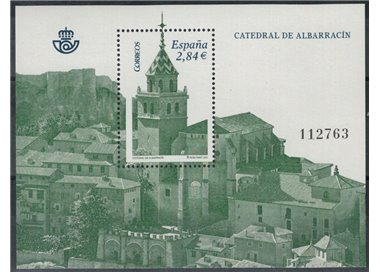 SPAGNA 2011 Cattedrale di Albarracín BF MNH**