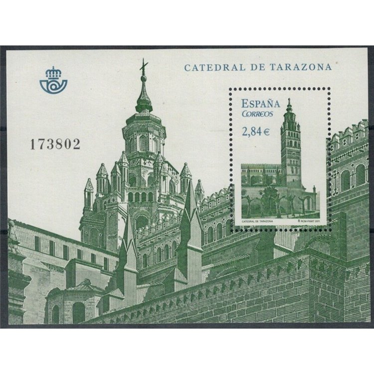 SPAIN 2011 Tarazona Cathedral s/s MNH**
