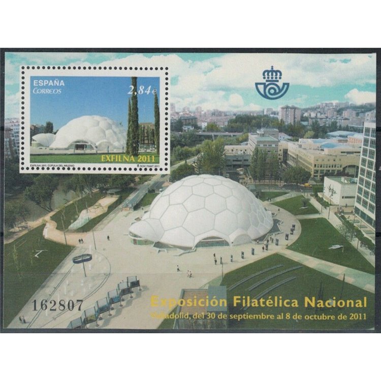 SPAIN 2011 Philatelic Exhibition Exfilna s/s MNH**