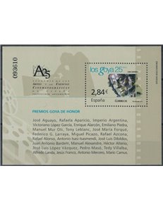 SPAGNA 2011 Cinema, Premio Goya BF MNH**