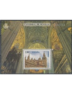 SPAIN 2012 Seville Cathedral s/s MNH**