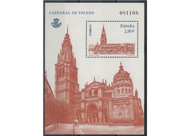 SPAGNA 2012 Cattedrale di Toledo BF MNH**