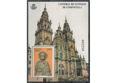 SPAIN 2012 Cathedral of Santiago de Compostela s/s MNH**