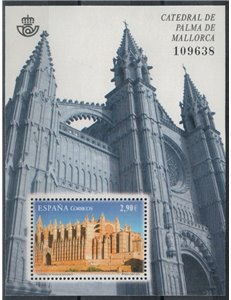SPAIN 2012 Palma de Mallorca Cathedral s/s MNH**
