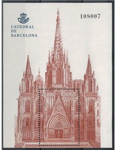SPAGNA 2012 Cattedrale di Barcellona BF MNH**