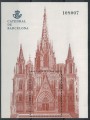 SPAGNA 2012 Cattedrale di Barcellona BF MNH**