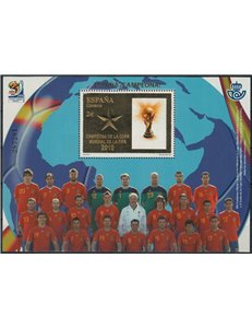 SPAIN 2010 World Cup Football Champion s/s MNH**