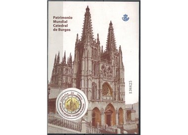 SPAIN 2012 Burgos Cathedral s/s MNH**