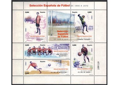 SPAGNA 2011 Squadra nazionale di calcio spagnola 1900-1970 BF MNH**