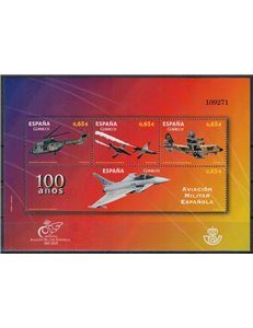 SPAGNA 2011 Aviazione militare BF MNH**