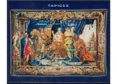 SPAIN 2011 National Heritage, tapestry s/s MNH**