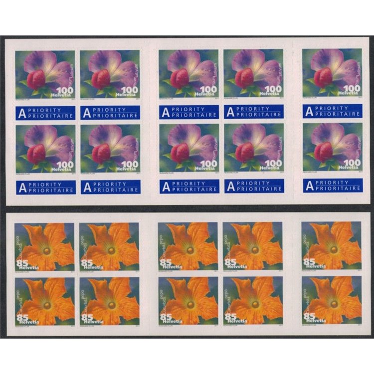 SVIZZERA 2011 Verdura in fiore 2 LB MNH**