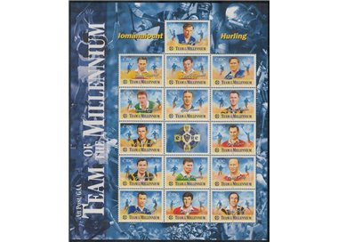 IRELAND 2000 Team of the Millennium s/s MNH**