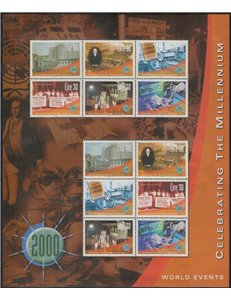 IRELAND 2000 Millennium, 5th series s/s MNH**