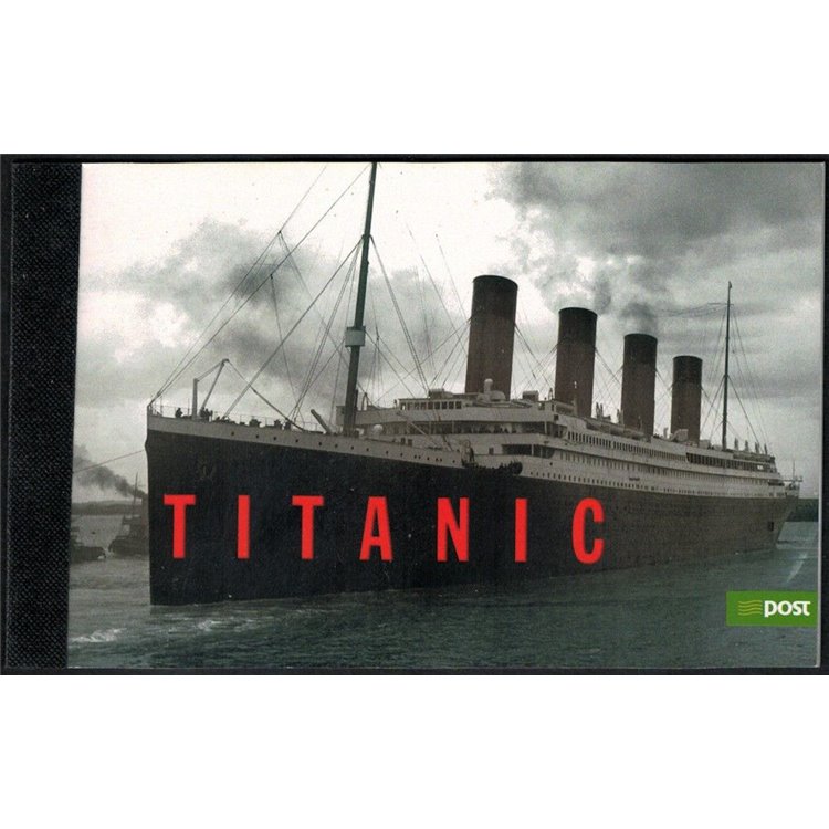 IRELAND 2012 Titanic booklet MNH**